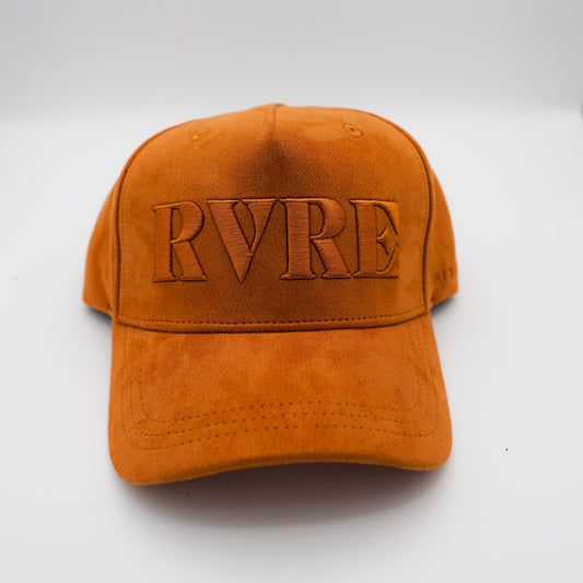 Orange Suede Hat - Chester